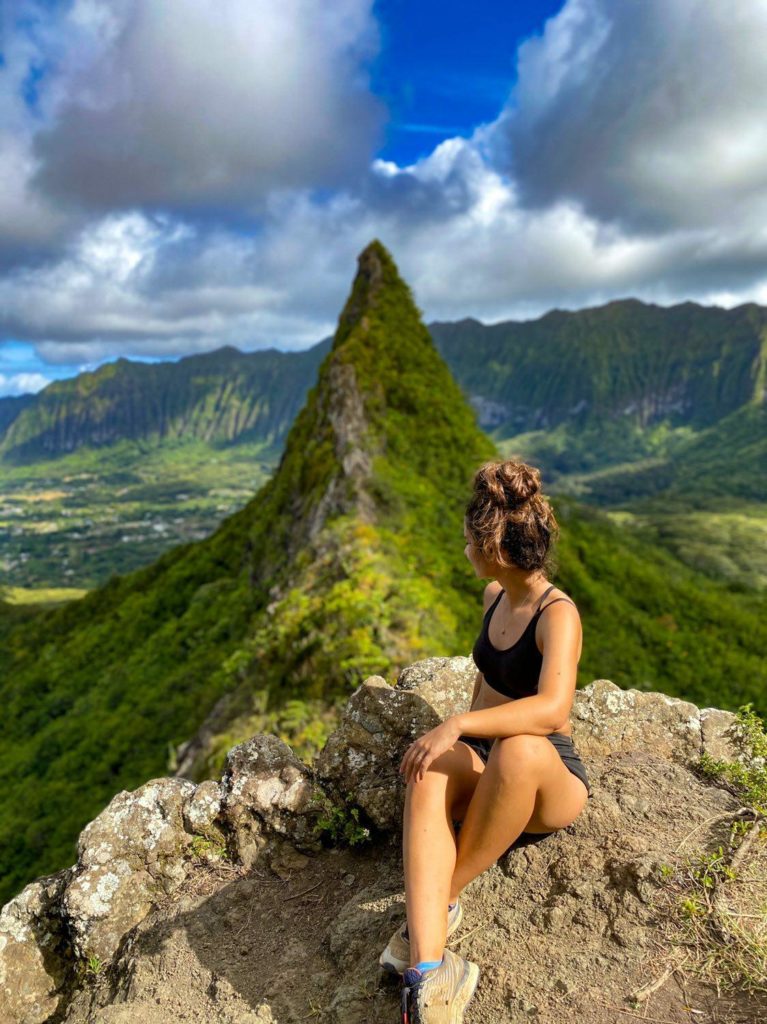 Third peak of Mt. Olomana